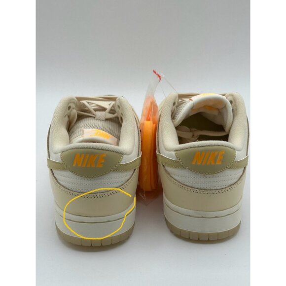 Women’s Nike Dunk Low Muslin Team Gold Size 9.5  FZ2552-100 - Picture 4 of 11